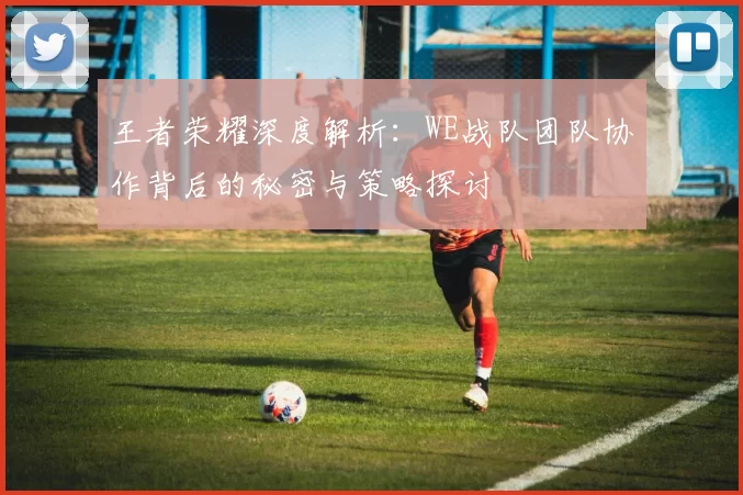 王者荣耀深度解析:WE战队团队协作背后的秘密与策略探讨