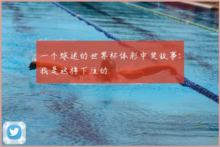 一个球迷的世界杯体彩中奖故事：我是这样下注的